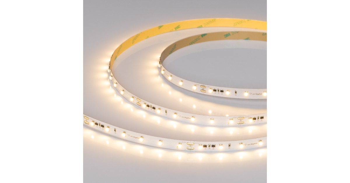 Купить Лента IC-A60-10mm 24V Warm2700 (4.8 W/m, IP20, 3528, 20m) 025013(2) Arlight оптом в Москве