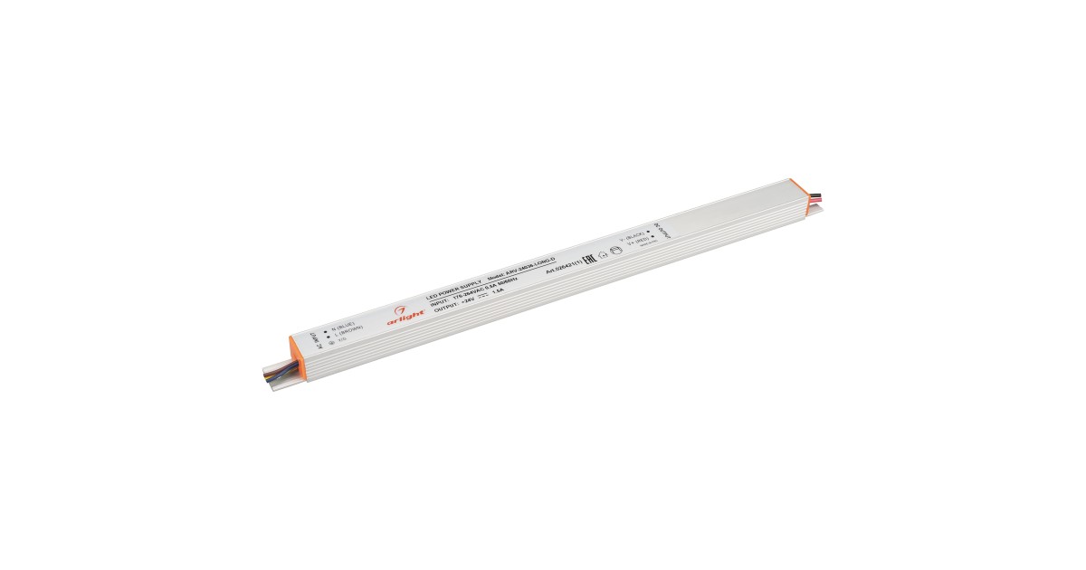 Купить Блок питания ARV-24036-LONG-D (24V, 1.5A, 36W) 026421(1) Arlight оптом в Москве
