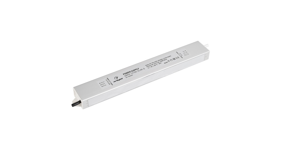 Купить Блок питания ARPV-12100-SLIM-D (12V, 8.3A, 100W) 026433 Arlight оптом в Москве