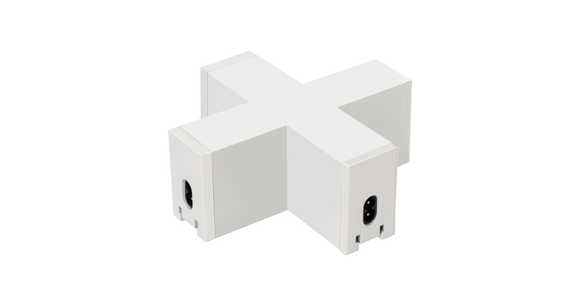 Купить Коннектор крестовой NEO-CLIP-38-CON-X-WH 028938 Arlight оптом в Москве