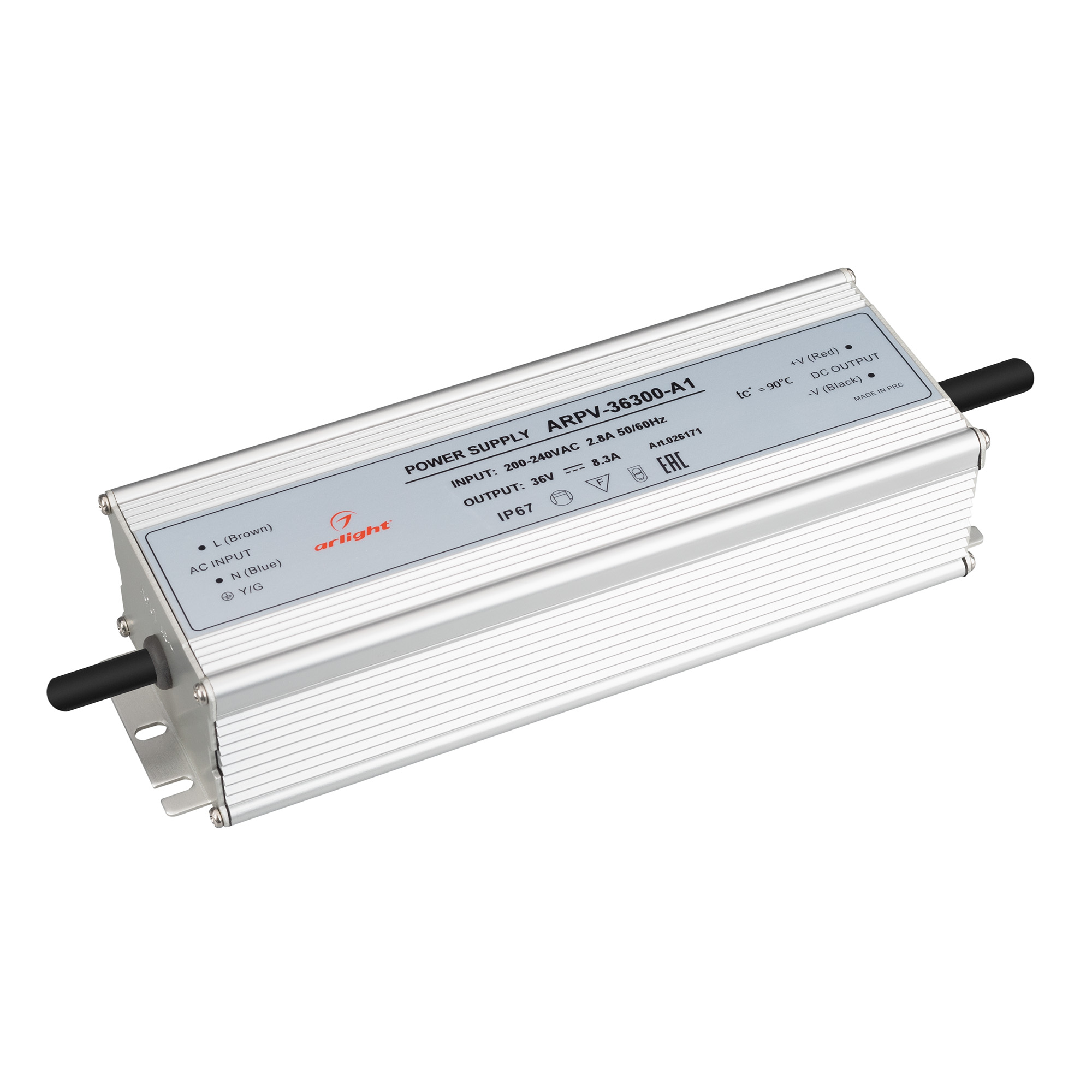 Блок питания ARPV-36300-A1 (36V, 8.3A, 300W) 026171 - Arlight