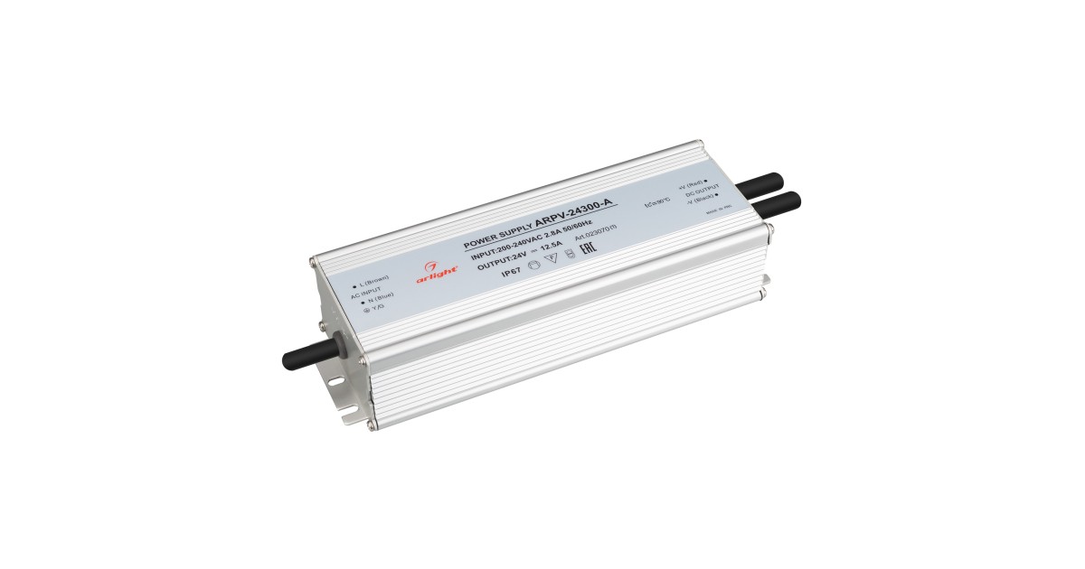 Купить Блок питания ARPV-24300-A (24V, 12.5A, 300W) 023070(1) Arlight оптом в Москве