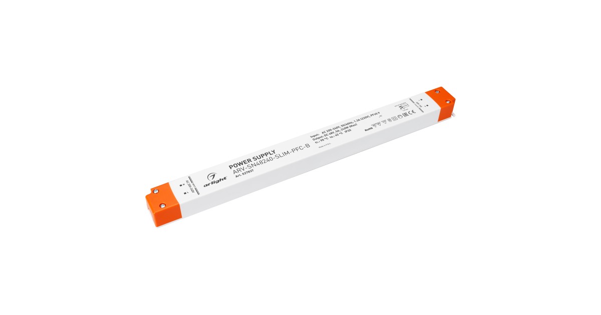 Купить Блок питания ARV-SN48240-SLIM-PFC-B (48V, 5A, 240W) 027837 Arlight оптом в Москве