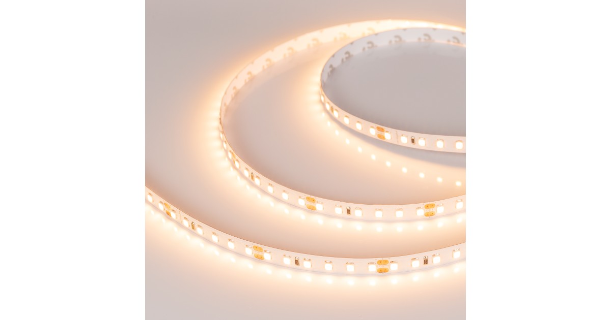 Купить Лента RT-A120-8mm 24V Warm2700 (9.6 W/m, IP20, 2835, 5m) 010346(2) Arlight оптом в Москве