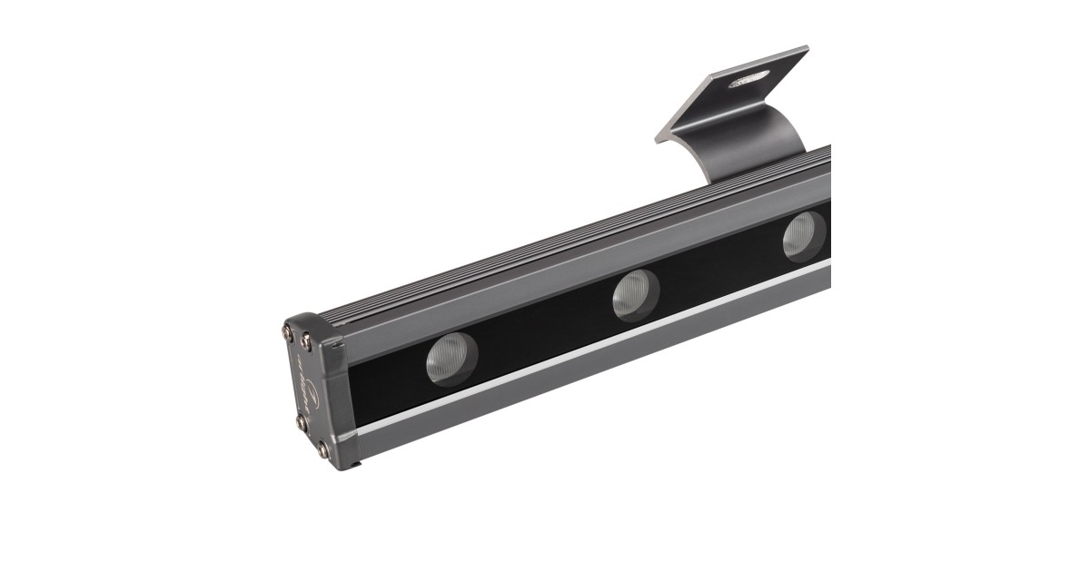 Купить Светодиодный прожектор AR-LINE-1000L-48W-24V RGB-Day4000 (Grey, 15x45 deg, DMX512) 027282 Arlight оптом в Москве