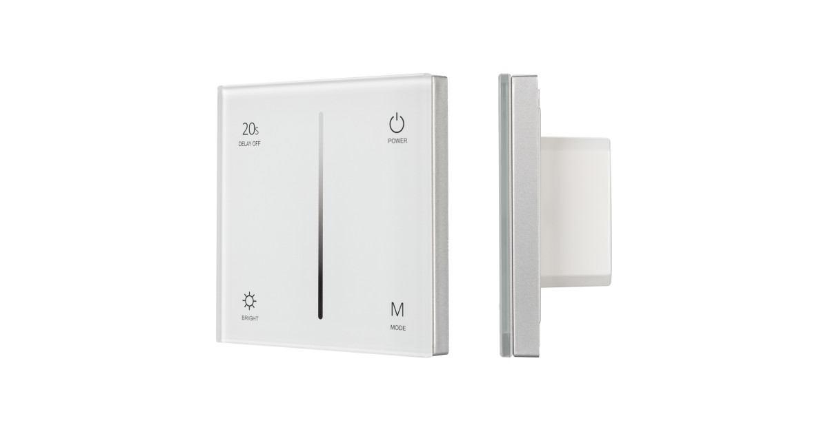 Купить Панель SMART-P36-DIM-IN White (230V, 1.2A, TRIAC, Sens, 2.4G) 027113 Arlight оптом в Москве