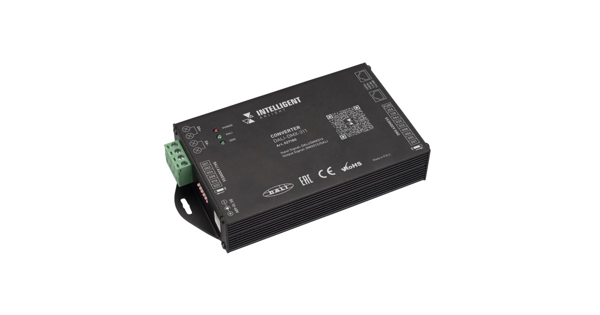 Купить INTELLIGENT ARLIGHT Конвертер DALI-DMX-311(DC12-48V, REVERS) 027180 Arlight оптом в Москве