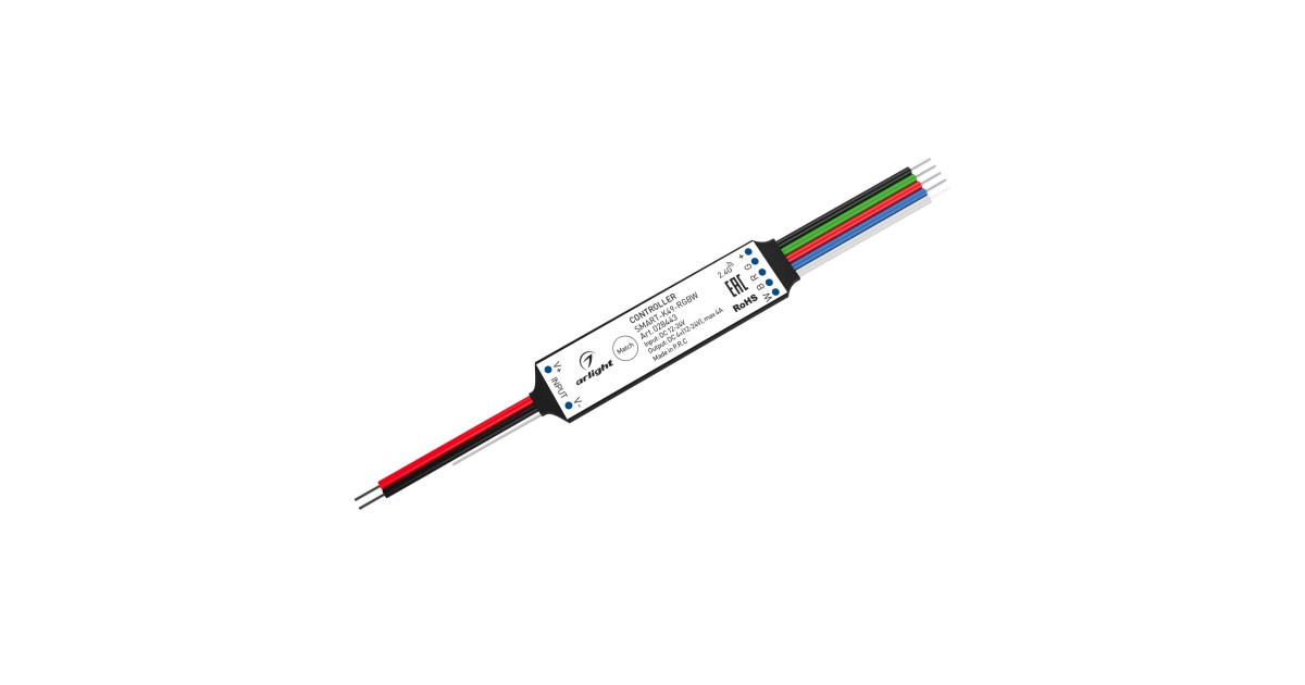 Купить Контроллер SMART-K49-RGBW (12-24V, 4x1A, 2.4G) 028443 Arlight оптом в Москве