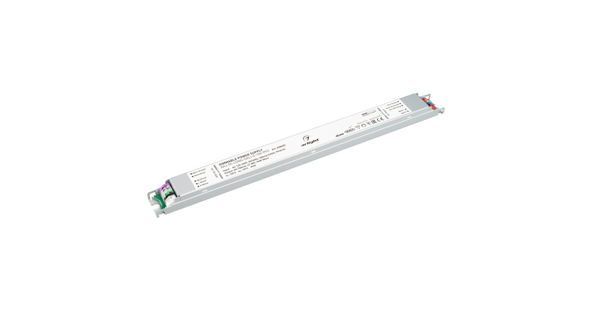 Купить Блок питания ARJ-55-LONG-DALI-0-10V-PFC (56W, 700mA) 028455 Arlight оптом в Москве