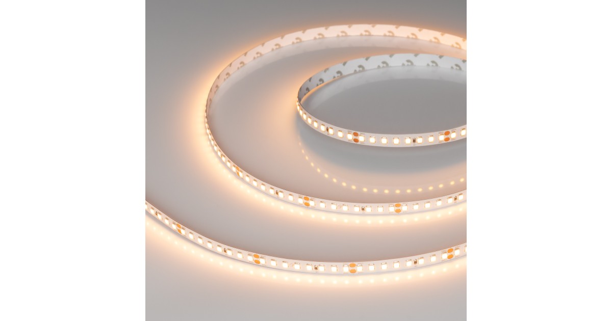 Купить Лента RT-A160-8mm 24V Warm2400 (12 W/m, IP20, 2835, 5m) 028561(2) Arlight оптом в Москве