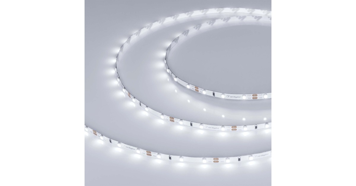 Купить Лента RT-A60-5mm 12V White6000 (4.8 W/m, IP20, 2835, 5m) 028612(2) Arlight оптом в Москве