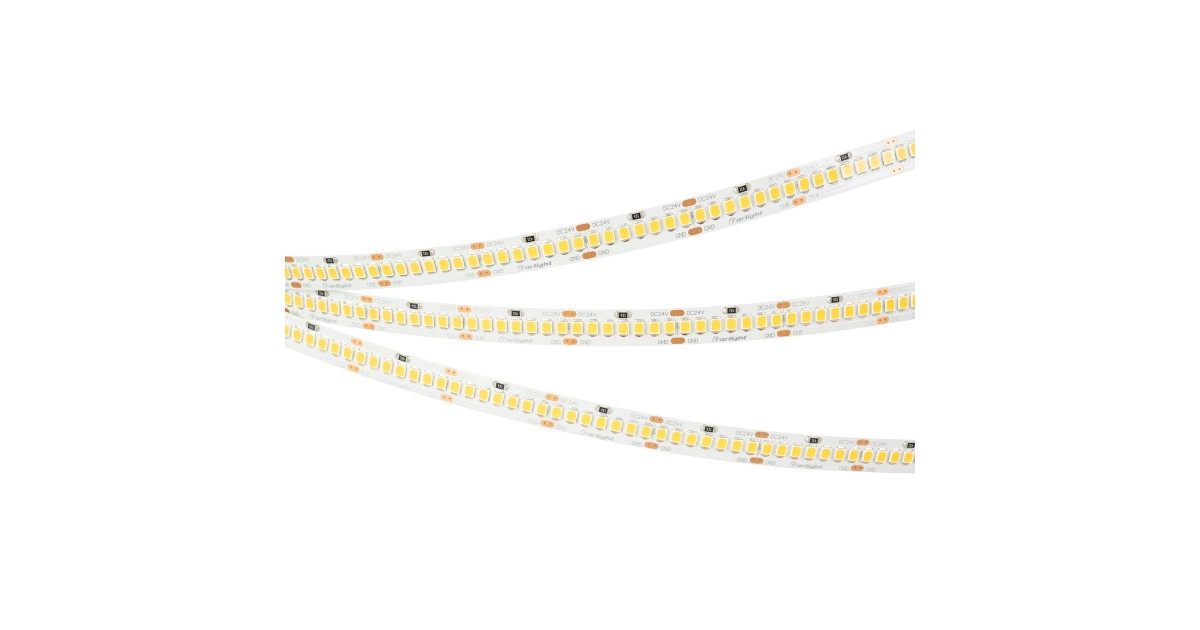 Купить Лента RT-A252-10mm 24V Warm3000 (11 W/m, IP20, 2835, 5m) 022652(2) Arlight оптом в Москве