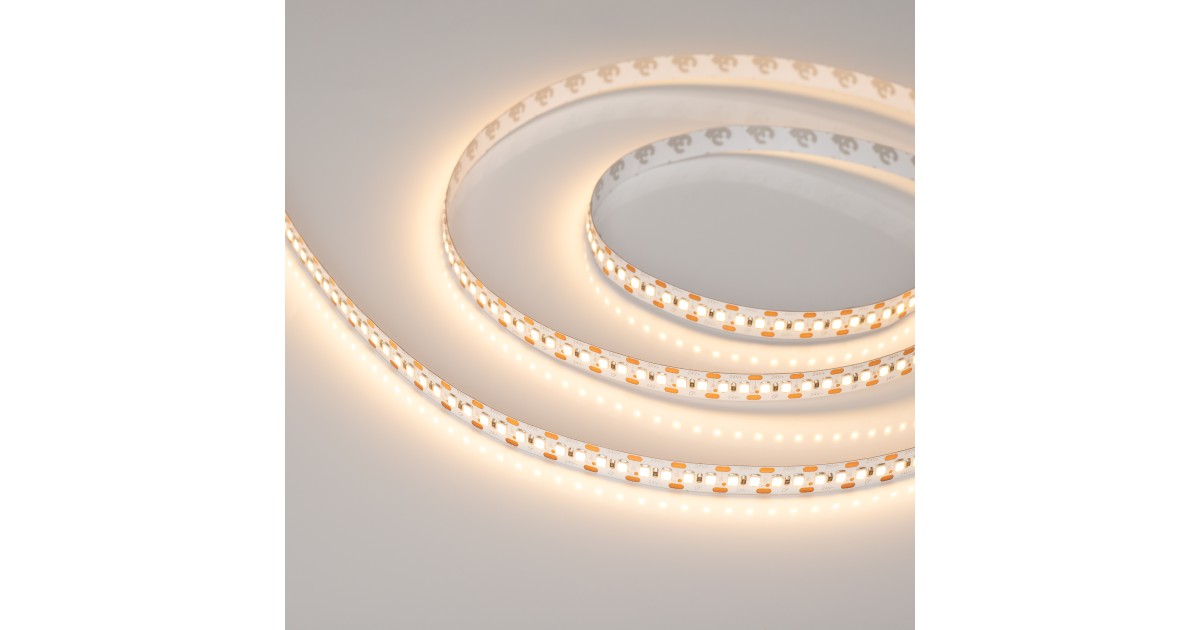 Купить Лента RT-A168-10mm 24V Warm2400-CX2 (17.3 W/m, IP20, 2835, 5m) 028740(2) Arlight оптом в Москве