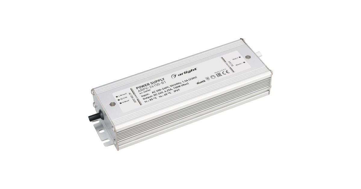 Купить Блок питания ARPV-24150-B1 (24V, 6,3A, 150W) 028789 Arlight оптом в Москве