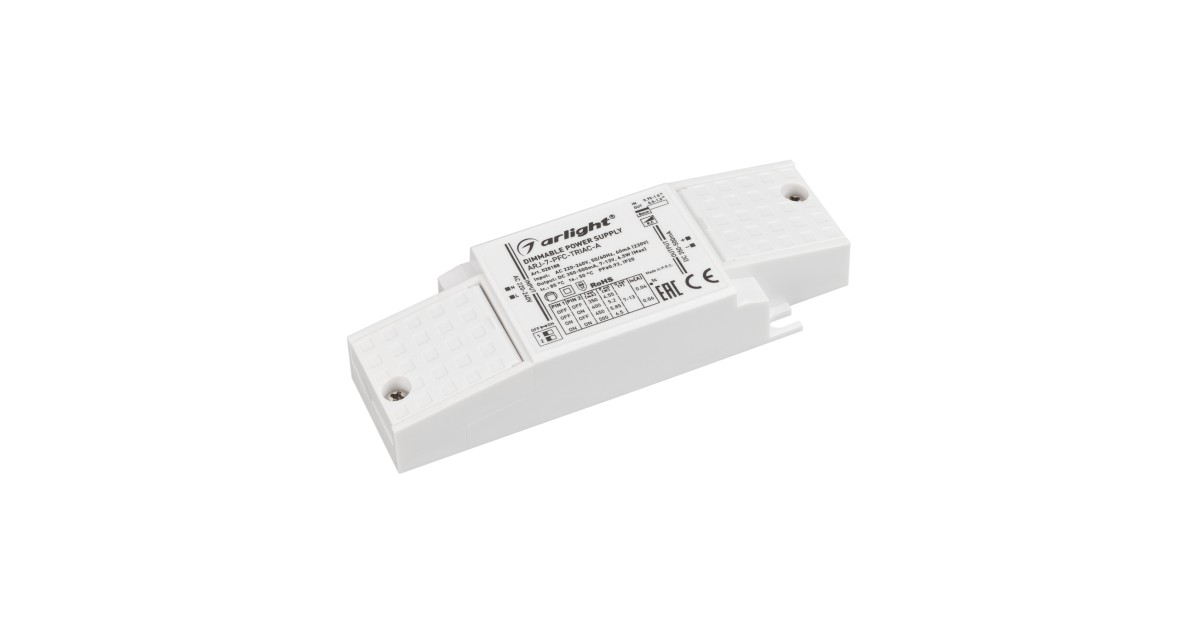 Купить Блок питания ARJ-7-PFC-TRIAC-A (7W, 350-500mA) 028188 Arlight оптом в Москве