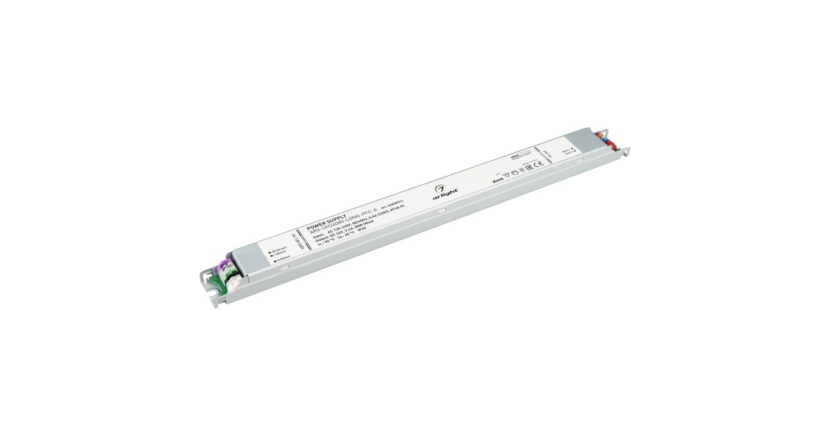 Купить Блок питания ARV-UH24080-LONG-PFC-A (24V, 3.4A, 80W) 028359(1) Arlight оптом в Москве