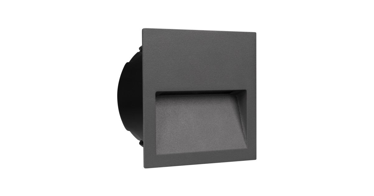 Купить Светильник LTD-TRAIL-S115x115-4W Warm3000 (GR, 70 deg, 230V) 029963 Arlight оптом в Москве