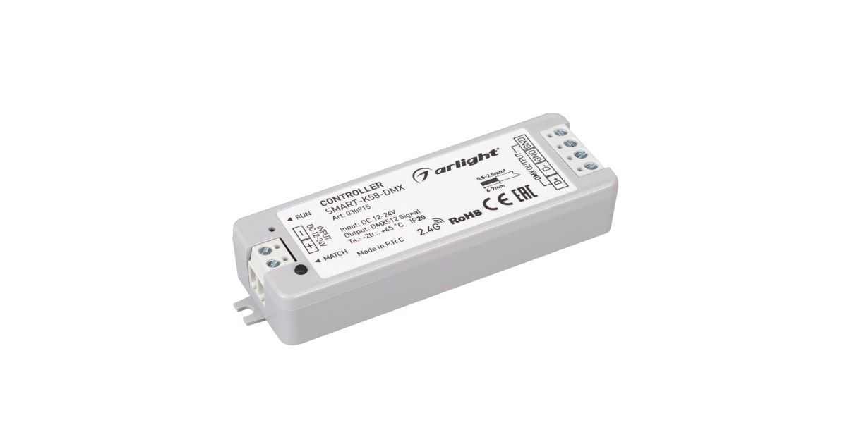 Купить Контроллер SMART-K58-DMX (12-24V, 2.4G) 030915 Arlight оптом в Москве