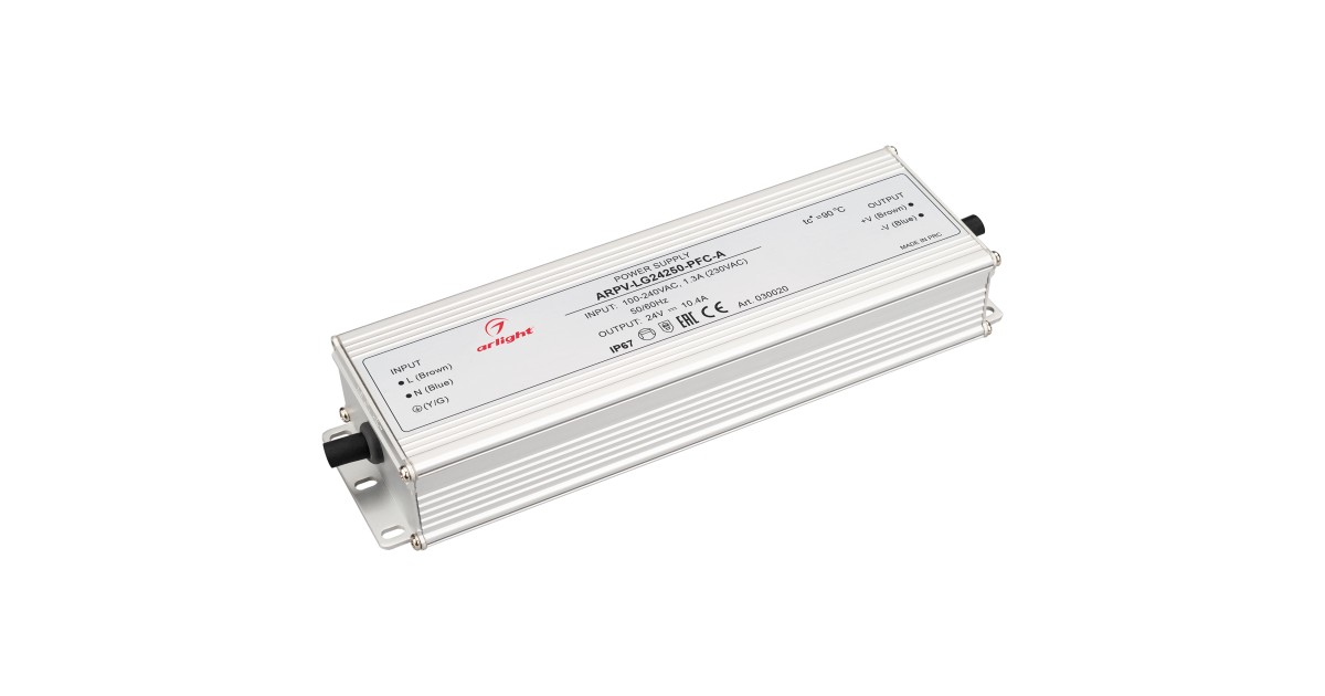 Купить Блок питания ARPV-LG24250-PFC-A (24V, 10.4A, 250W) 030020 Arlight оптом в Москве