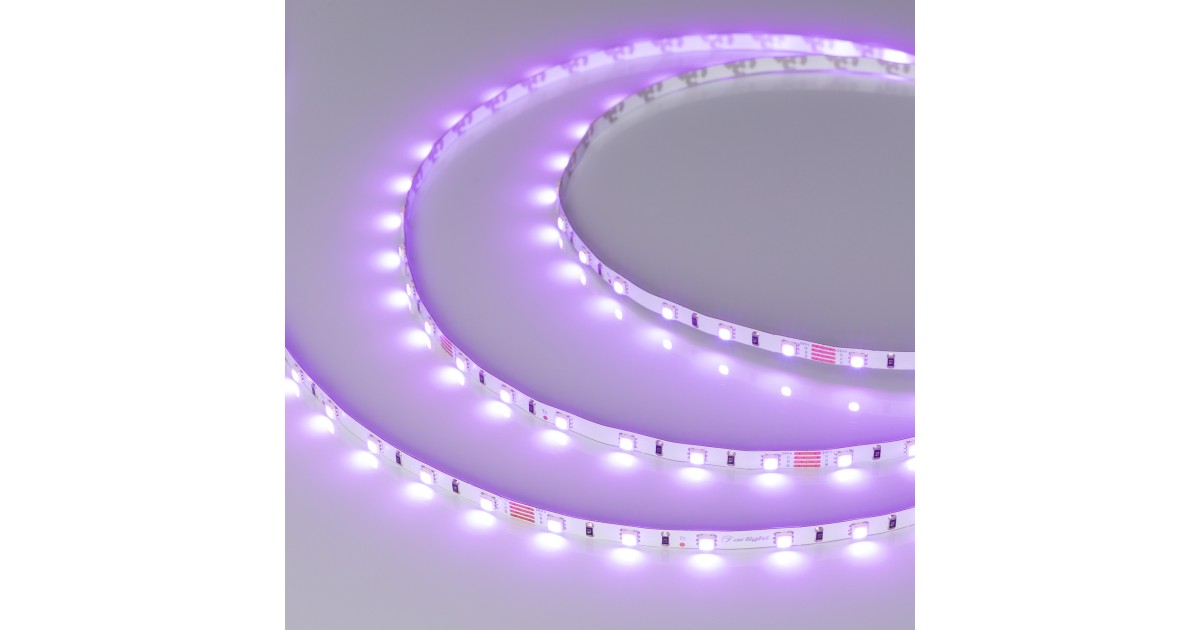 Купить Лента RT-G60-5mm 24V RGB (6.6 W/m, IP20, 3838, 5m) 030164(2) Arlight оптом в Москве