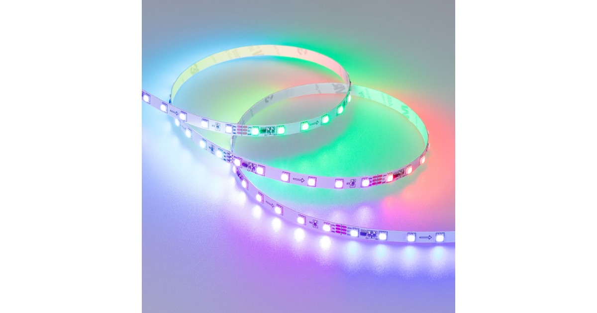 Купить Лента SPI-F72-7mm 24V RGB-PX6 (14.4 W/m, IP20, 3535, 5m) 030195(2) Arlight оптом в Москве