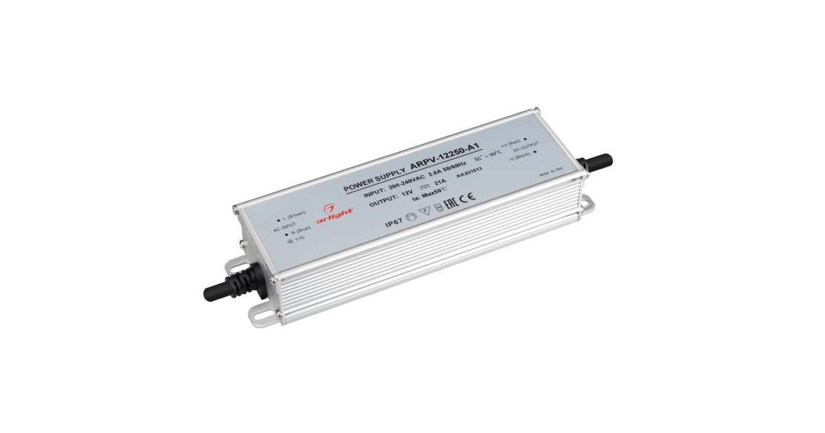 Купить Блок питания ARPV-12250-A1 (12V, 21A, 252W) 031513 Arlight оптом в Москве