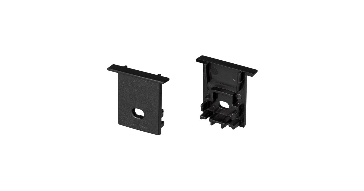 Купить Заглушка SL-COMFORT-1722-F BLACK c отверстием 031778 Arlight оптом в Москве