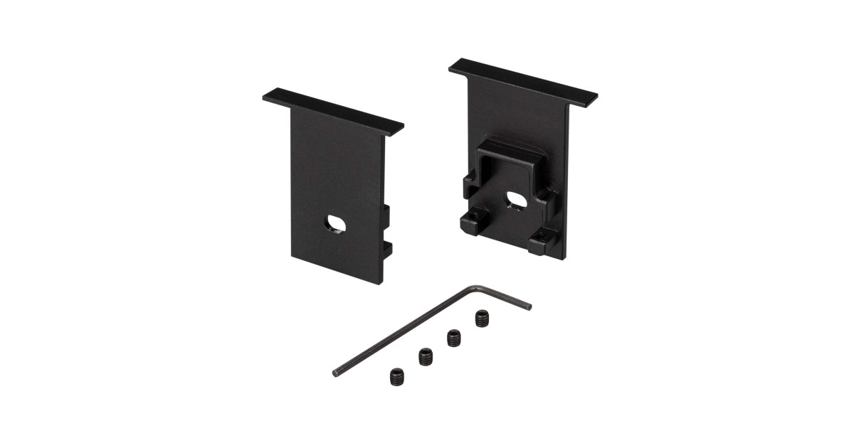 Купить Заглушка SL-COMFORT-2542-F BLACK c отверстием 031783 Arlight оптом в Москве