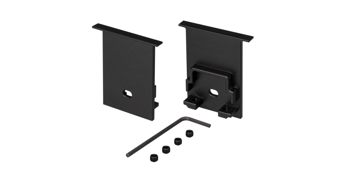 Купить Заглушка SL-COMFORT-3551-F BLACK c отверстием 031786 Arlight оптом в Москве