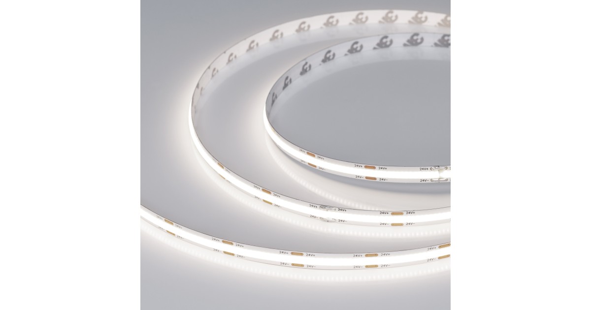 Купить Лента герметичная COB-NANO-X544-8mm 24V Day4000 (11.5 W/m, IP65, CSP, 5m) 031905(2) Arlight оптом в Москве