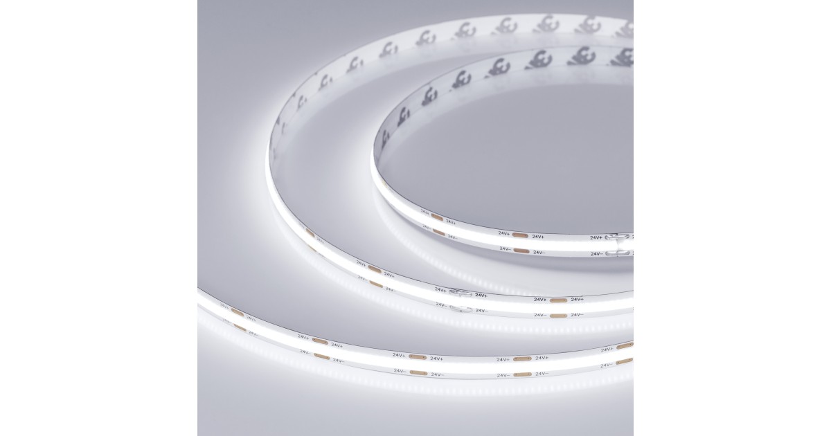 Купить Лента герметичная COB-NANO-X544-8mm 24V White6000 (11.5W/m, IP65, CSP, 5m) 031906(1) Arlight оптом в Москве