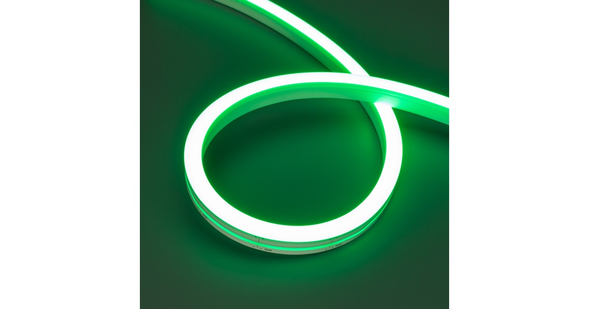 Купить Гибкий неон ARL-MOONLIGHT-1712-SIDE 24V Green 031021 Arlight оптом в Москве