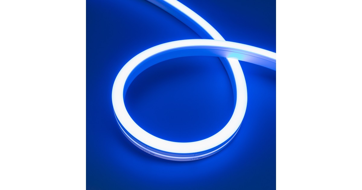 Купить Лента герметичная MOONLIGHT-SIDE-A140-12x17mm 24V Blue (8 W/m, IP67, 5m, wire x2) 038799 Arlight оптом в Москве