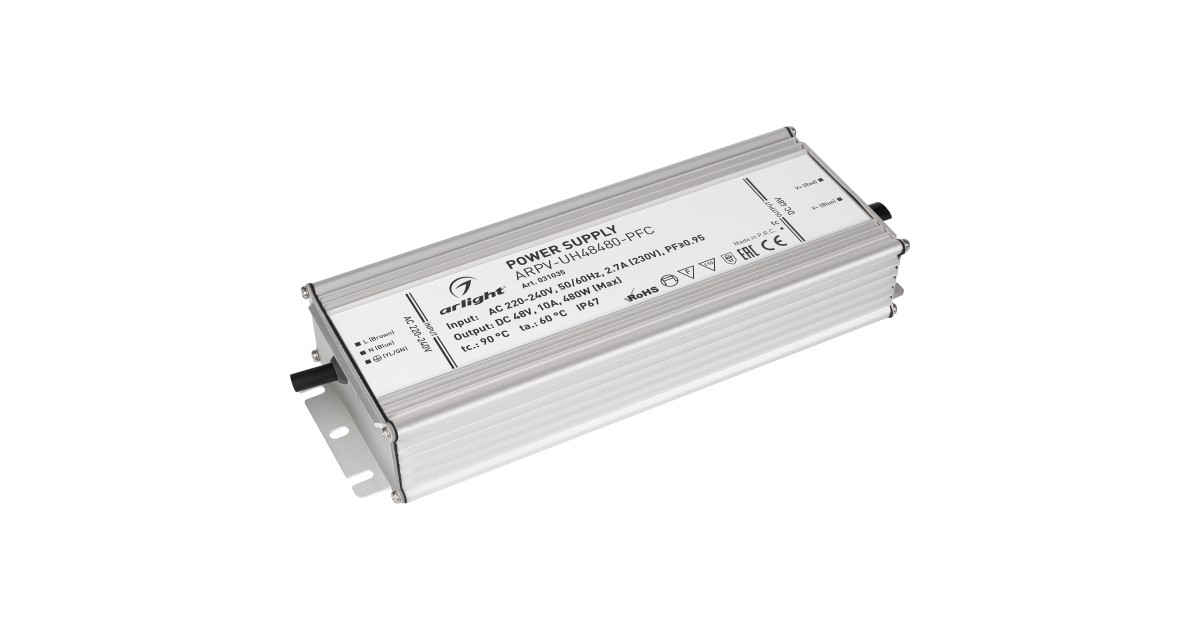 Купить Блок питания ARPV-UH48480-PFC (48V, 10A, 480W) 031035 Arlight оптом в Москве