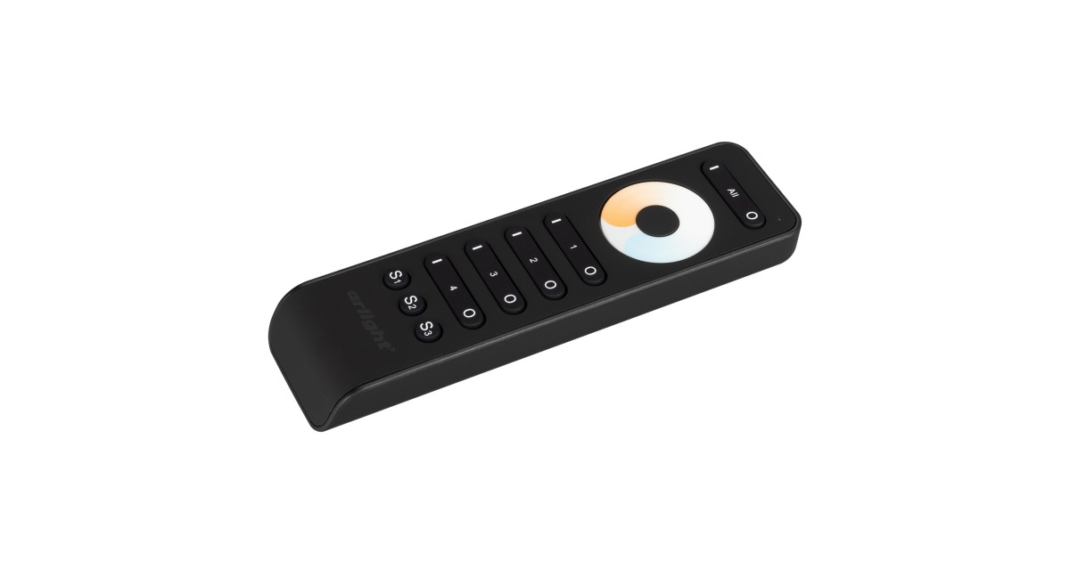 Купить Пульт SMART-R33-MIX Black (4 зоны, 2.4G) 032942 Arlight оптом в Москве