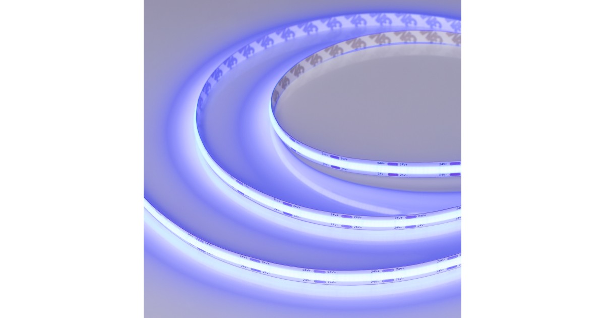Купить Лента COB-X544-8mm 24V Blue (11.5 W/m, IP20, CSP, 5m) 032175(2) Arlight оптом в Москве