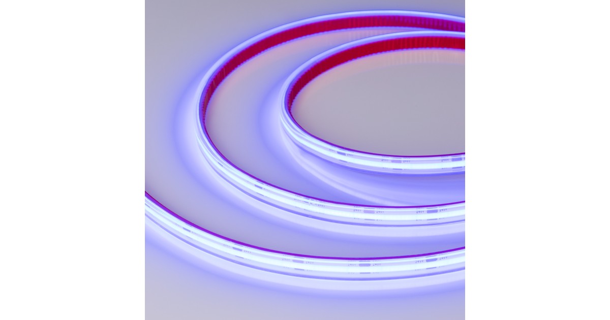 Купить Лента герметичная COB-PS-X544-10mm 24V Blue (11.5 W/m, IP67, CSP, 5m) 032182(2) Arlight оптом в Москве