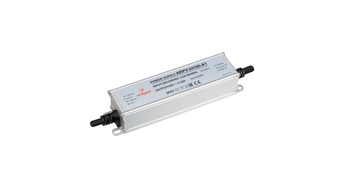 Купить Блок питания ARPV-24100-A1 (24V, 4.16A, 100W) 033093 Arlight оптом в Москве