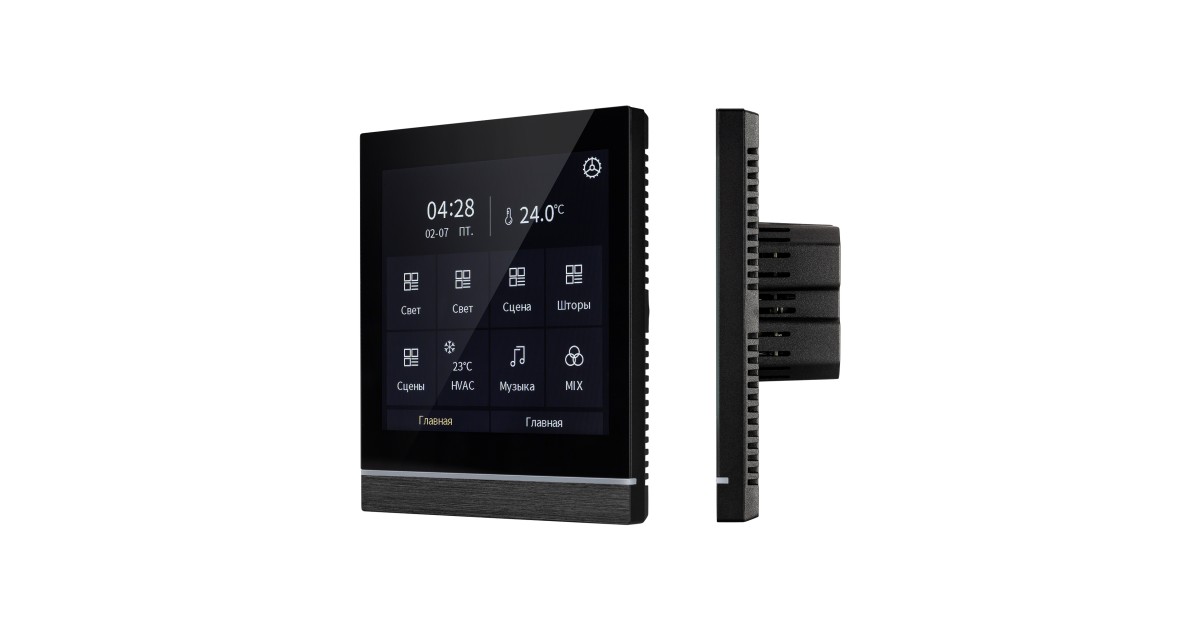 Купить INTELLIGENT ARLIGHT Панель сенсорная KNX-113-40-MULTI-V4-IN (20-30V) 032386 Arlight оптом в Москве