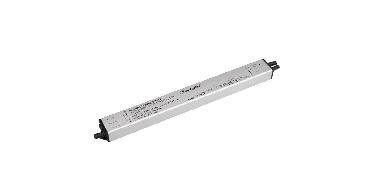 Купить Блок питания ARPV-LG24060-LINEAR-PFC-DALI2-PD (24V, 2.5A, 60W) 033428 Arlight оптом в Москве