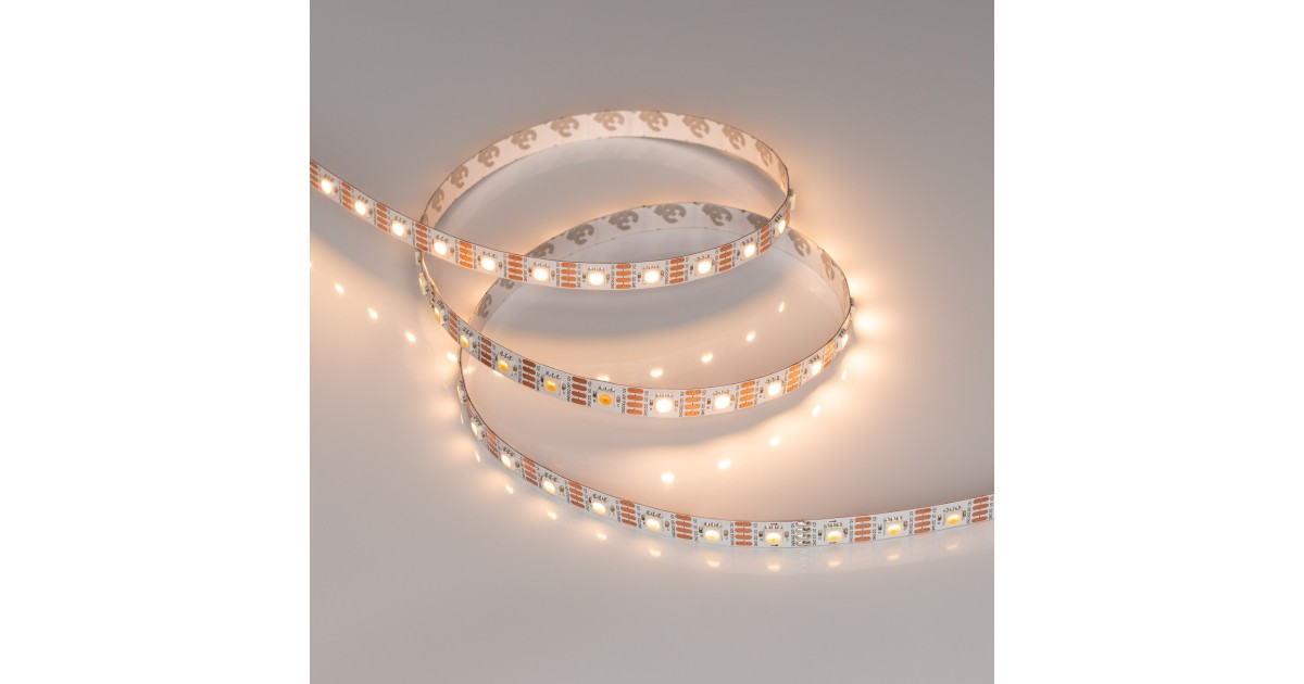 Купить Лента SPI-B60-10mm 12V Warm2700-PX1-RAM (9.3 W/m, IP20, 5060, 5m) 033438 Arlight оптом в Москве