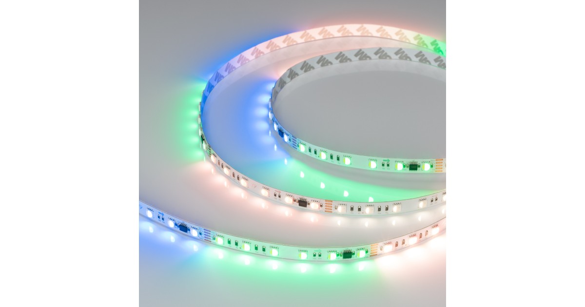 Купить Лента DMX-B60-10mm 24V RGBW-PX6 (18 W/m, IP20, 5060, 5m) 033449 Arlight оптом в Москве