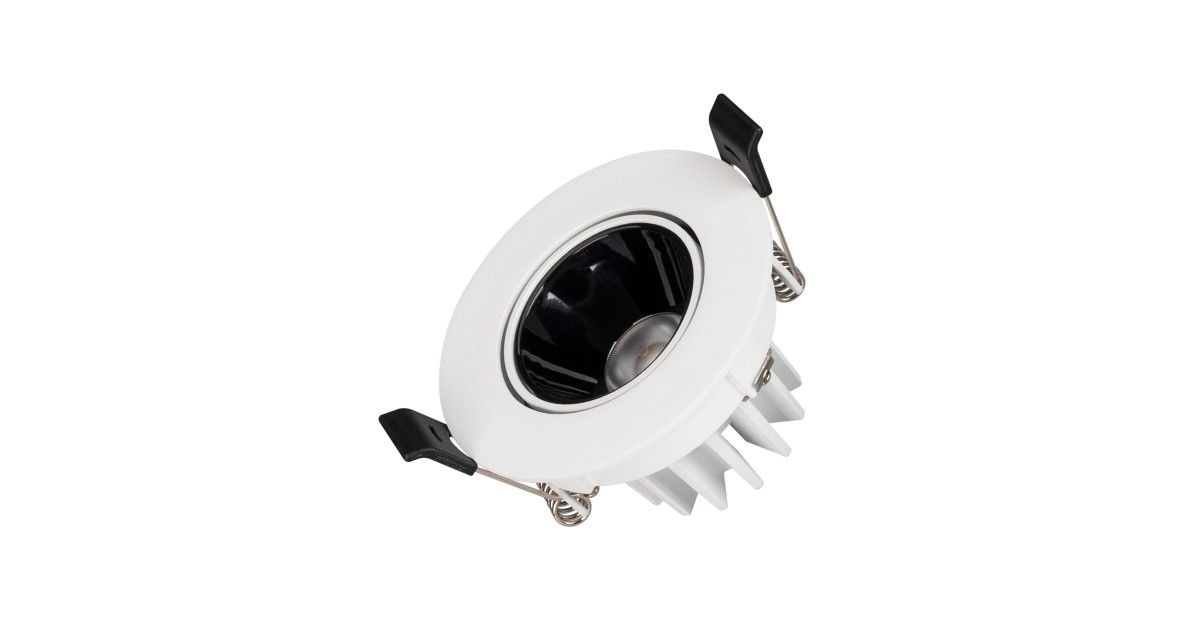 Купить Светильник MS-FORECAST-BUILT-TURN-R82-8W Warm3000 (WH-BK, 32 deg, 230V) 035448 Arlight оптом в Москве