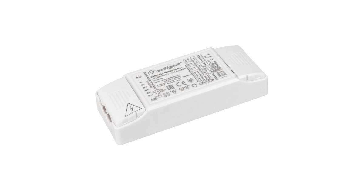Купить Блок питания ARJ-SP-10-PFC-1-10V-DALI2-PD (10W, 100-440mA) 033690 Arlight оптом в Москве