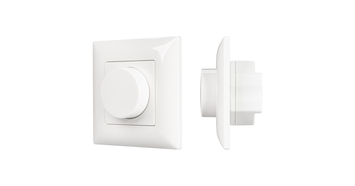 Купить Панель SMART-P14-DIM-P-IN White (230V, 1.5A, 0/1-10V, Rotary, 2.4G) 033010 Arlight оптом в Москве