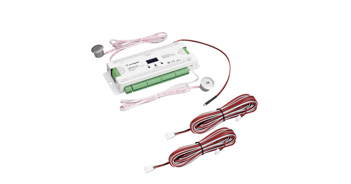Купить Контроллер лестничный SMART-STEP-32-2S-SUF (5-24V, 32x1A, SPI) 033122 Arlight оптом в Москве