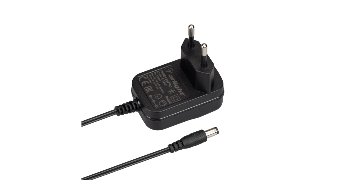 Купить Блок питания ARDV-5-5BW (5V, 1A, 5W) 034845 Arlight оптом в Москве