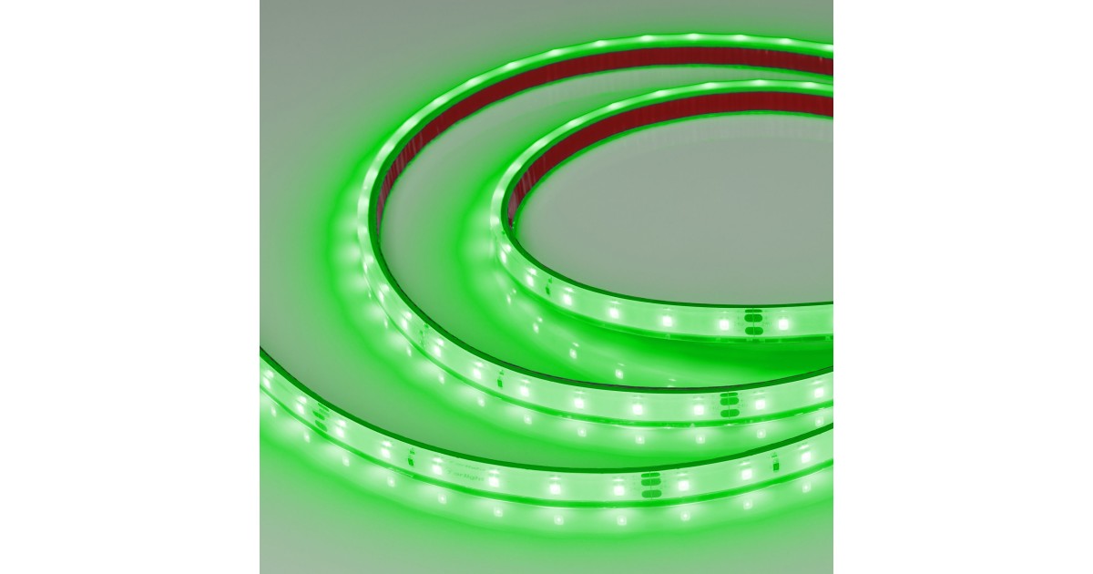 Купить Лента герметичная RTW-PFS-A60-11mm 24V Green (4.8 W/m, IP68, 2835, 5m) 034181 Arlight оптом в Москве