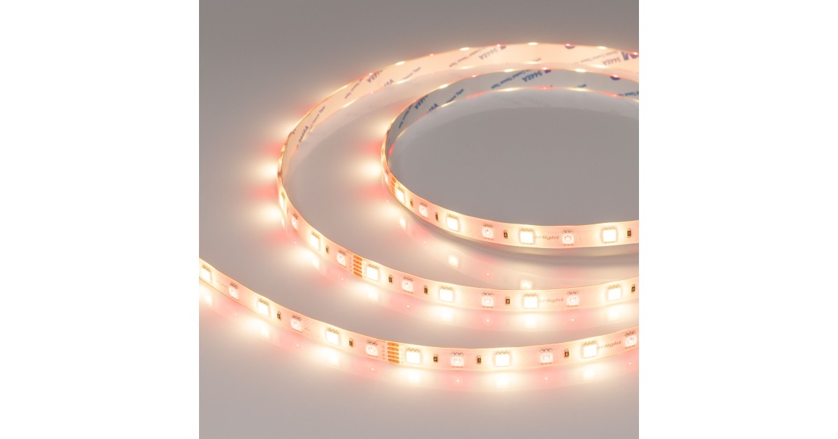 Купить Лента RTW-SE-B60-10mm 24V RGBW-Warm (14.4 W/m, IP65, 5060, 5m) 034185 Arlight оптом в Москве