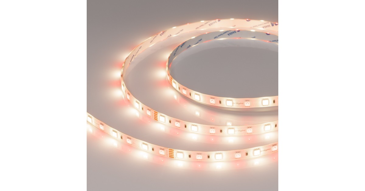 Купить Лента RTW-SE-B60-10mm 24V RGBW-Day (14.4 W/m, IP65, 5060, 5m) 034154 Arlight оптом в Москве